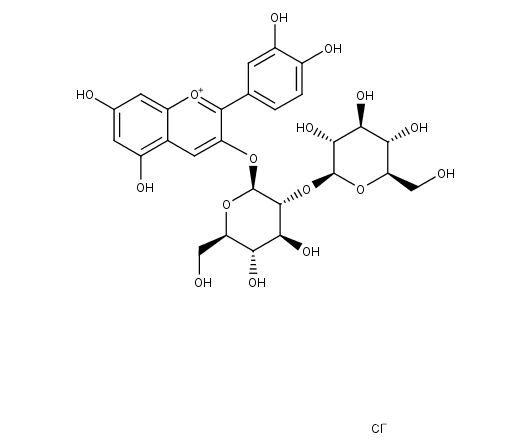 Cyanidin-3-O-sophoroside chloride